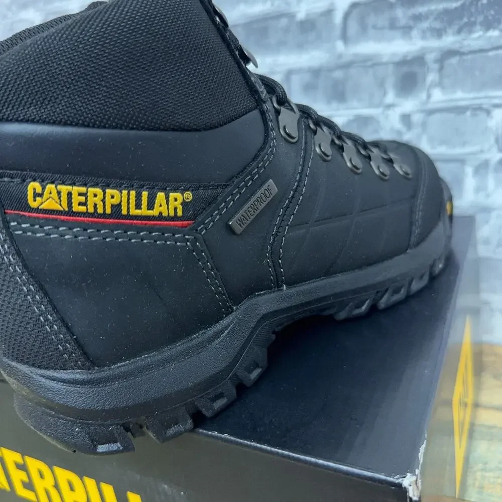 Caterpillar Men Threshold Waterproof Soft Toe Work Boot P74129 Mens Size 7 New
